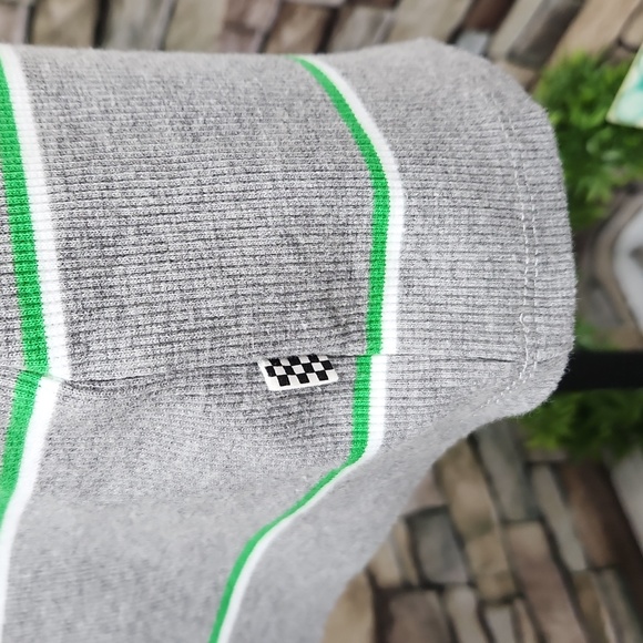 Vans Striped Ribbed Button-Front Tank Dress - Picture 7 of 8